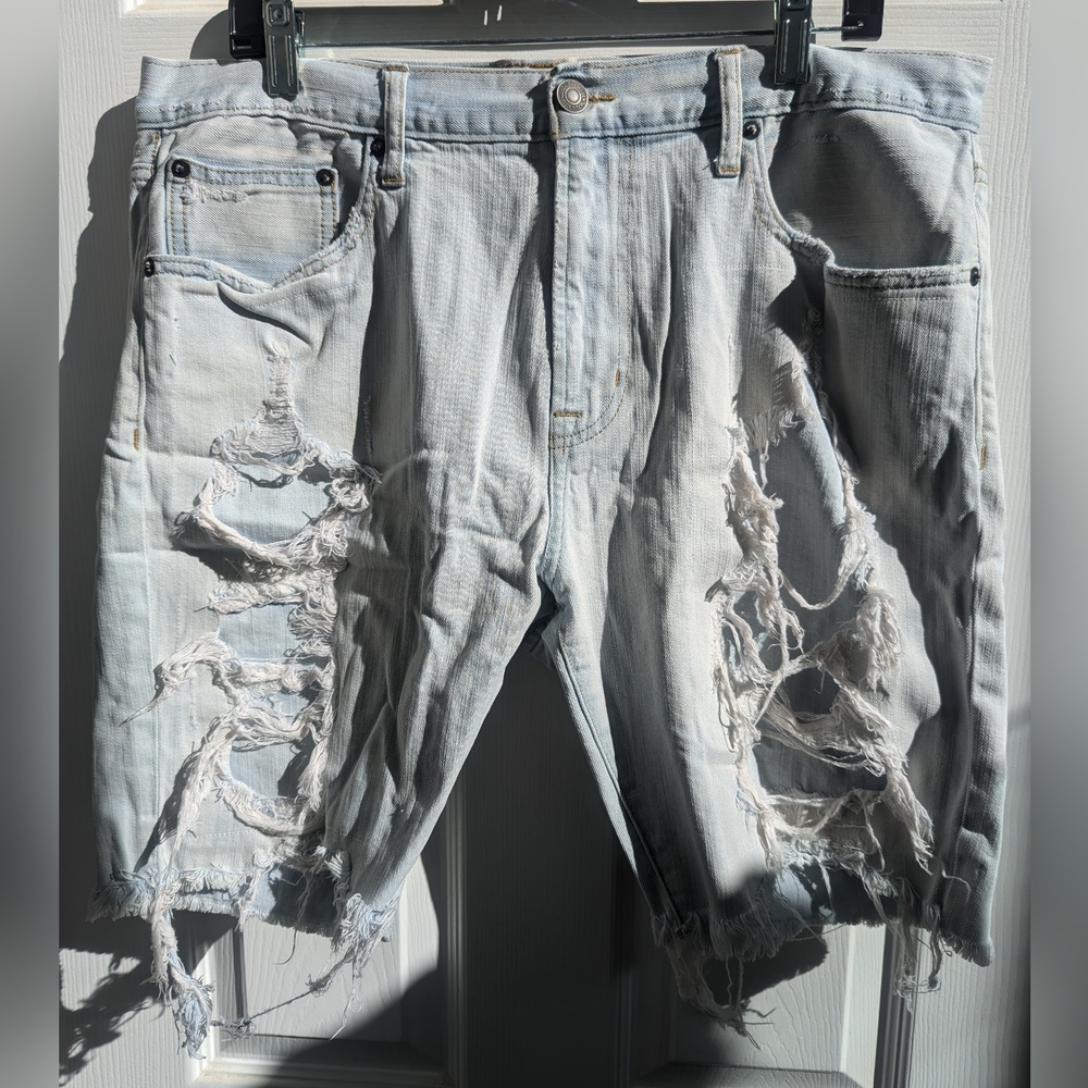 Mens American Eagle Denim Shorts 35